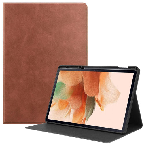 CaseBuddy Australia Casebuddy Smart Tab S8 Ultra X906 Protective Magnetic Adsorption Cowhide Leather Case