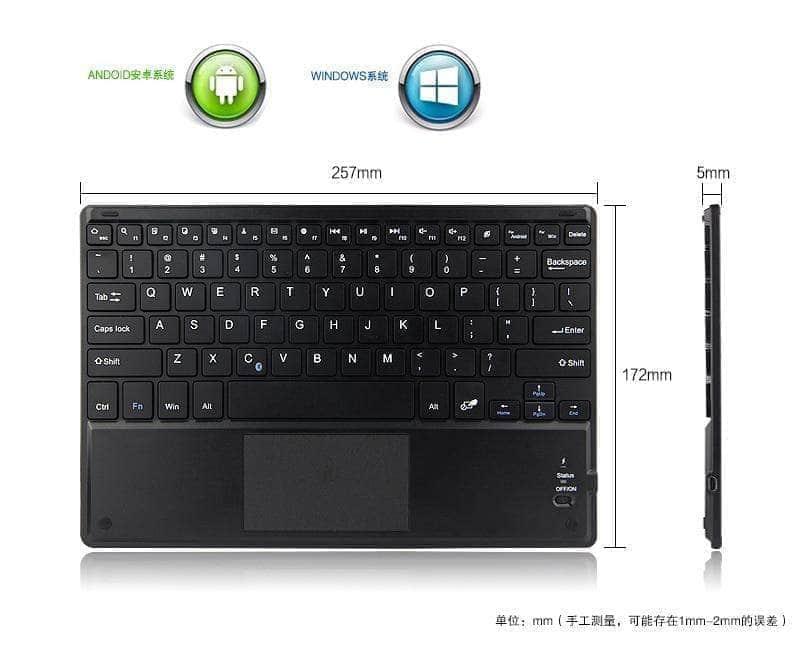 CaseBuddy Australia Casebuddy Smart Wireless Bluetooth Keyboard Case Galaxy Tab A 10.1 T510 T515