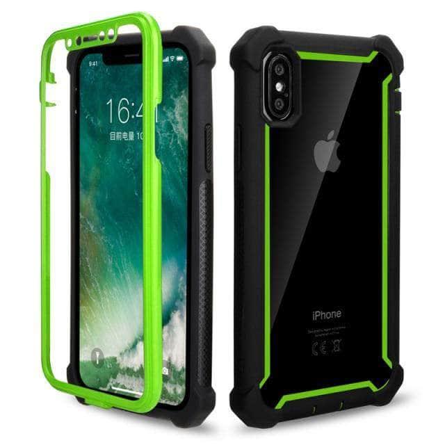 CaseBuddy Australia Casebuddy For iPhone 13 mini / Green Phone Case Soft Silicone iPhone 13 Shockproof Bumper