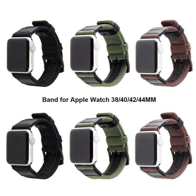 CaseBuddy Australia Casebuddy Sports Leather Band Apple Watch SE Series 6 5 4 3 2 38/40/42/44