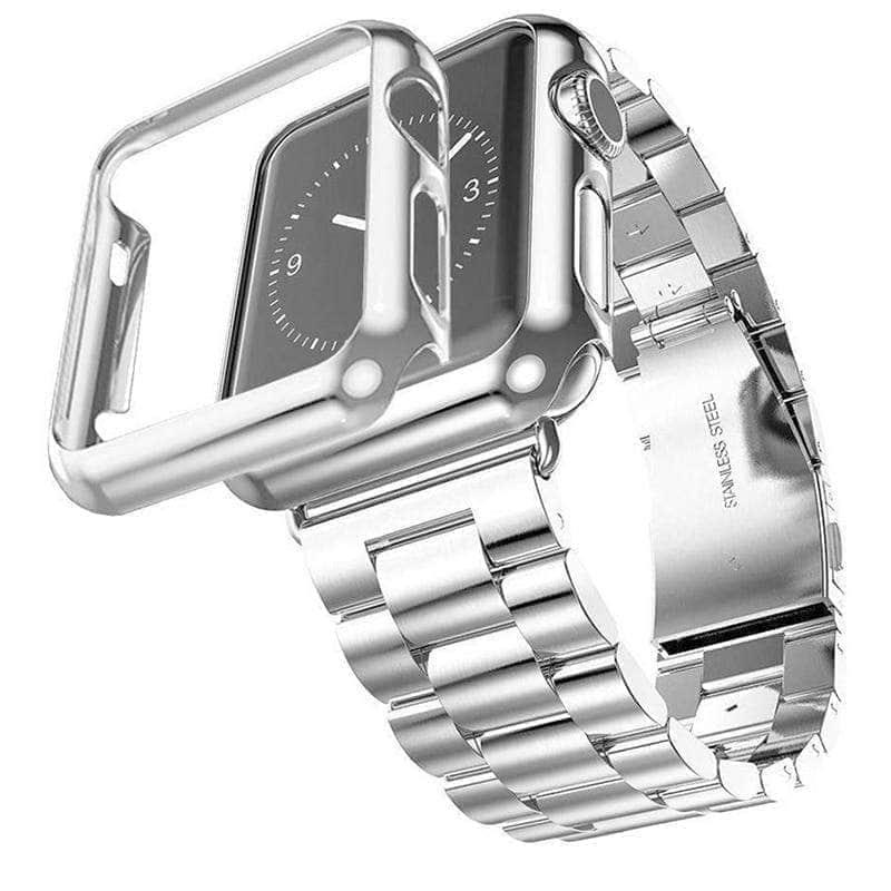 CaseBuddy Australia Casebuddy Stainless Steel BandApple Watch 6 5 4 3 2 SE 44/42/40/38 Belt case