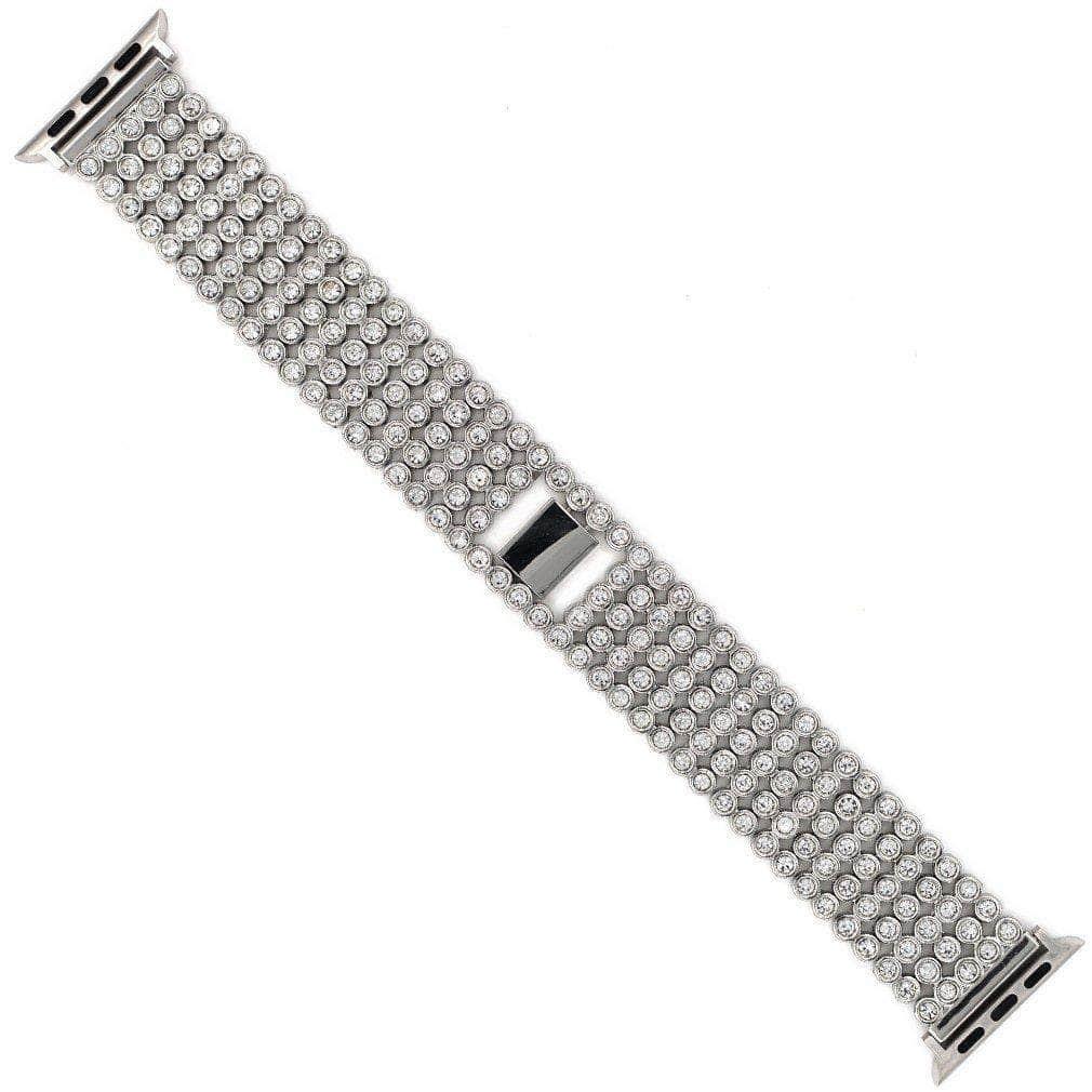 Stainless Steel Bracelet Diamond Case Apple Watch 6 5 4 3 2 SE 44/42/40/38 - CaseBuddy