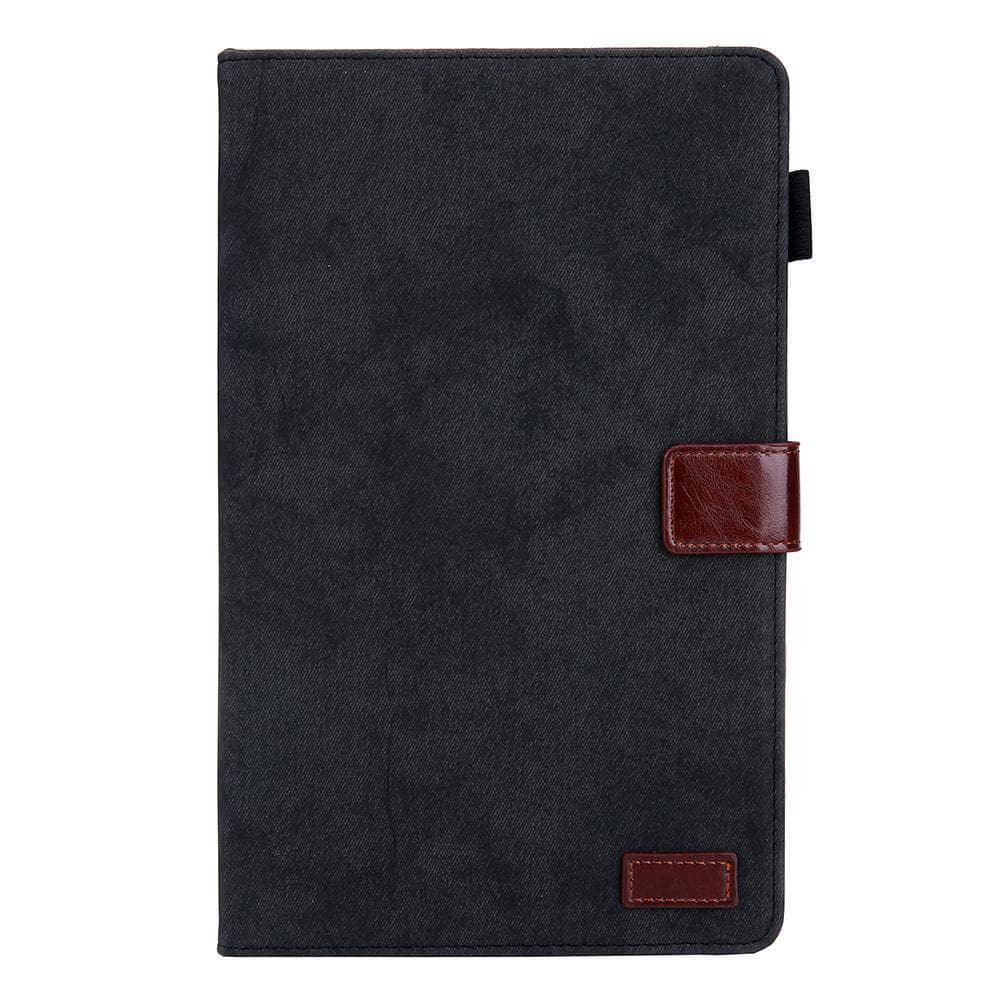 Stand Leather Look Tablet Case Galaxy Tab A 10.1" 2019 SM-T510 SM-T515 10.1 Card Slot - CaseBuddy