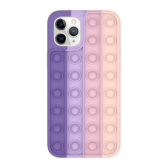 CaseBuddy Australia Casebuddy For iPhone 11Pro Stress Reliever Push It Bubble Antistress Sensor iPhone 12 Case