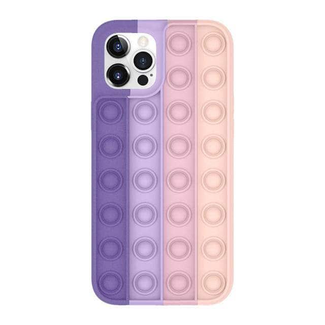 CaseBuddy Australia Casebuddy For iPhone 12Pro MAX Stress Reliever Push It Bubble Antistress Sensor iPhone 12 Case