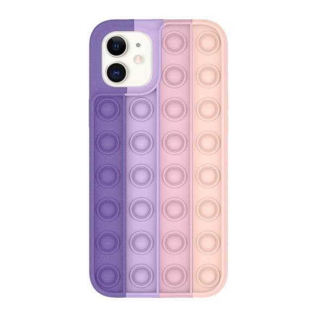 CaseBuddy Australia Casebuddy For iPhone 12 Stress Reliever Push It Bubble Antistress Sensor iPhone 12 Case