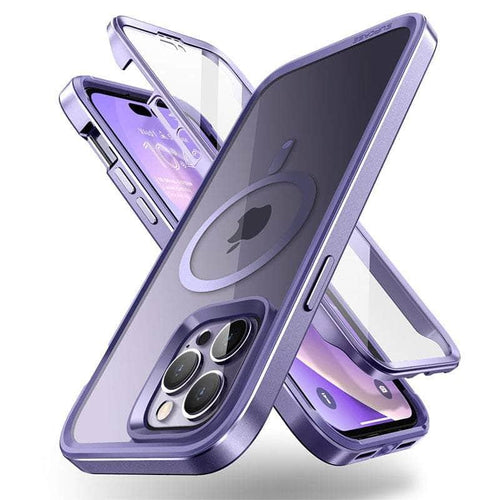 Casebuddy PC + TPU / Mauve SUPCASE iPhone 14 Pro Max UB Edge Mag Slim Frame Clear Case