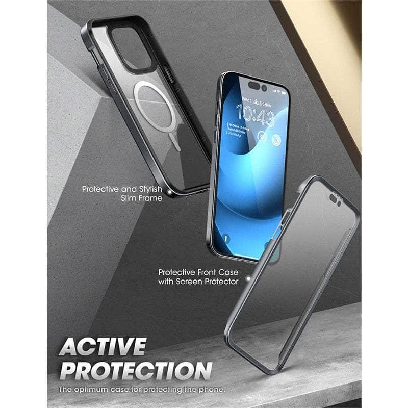 Casebuddy SUPCASE iPhone 14 Pro Max UB Edge Mag Slim Frame Clear Case