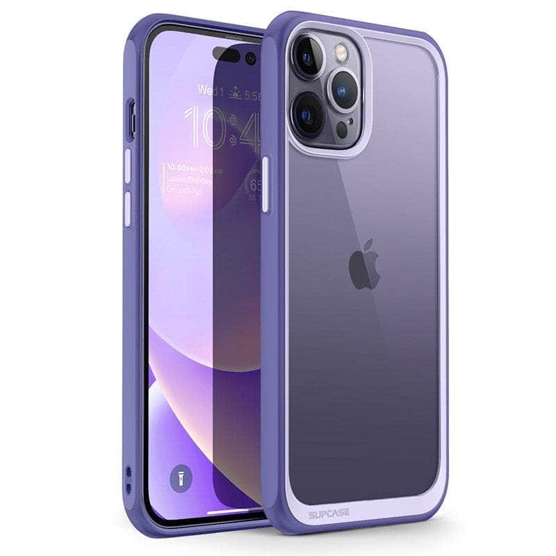 Casebuddy Mauve / PC + TPU SUPCASE iPhone 14 Pro UB Style Premium Hybrid Bumper