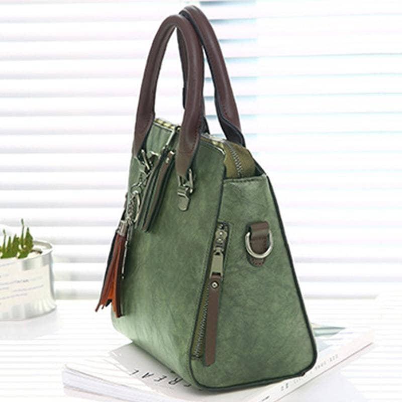 SWDF Leather Ladies Crossbody Shoulder Bag Boston - CaseBuddy