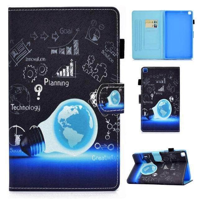 CaseBuddy Australia Casebuddy M063 / Tab A7 10.4 T500 Tab A7 10.4 2020 T500 T505 Cartoon Silicon PU Leather Shell