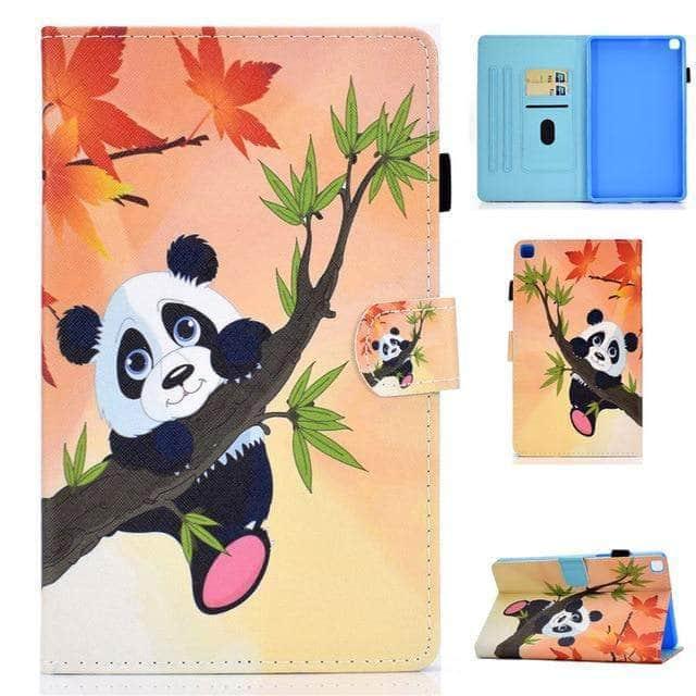 CaseBuddy Australia Casebuddy M044 / Tab A7 10.4 T500 Tab A7 10.4 2020 T500 T505 Cartoon Silicon PU Leather Shell