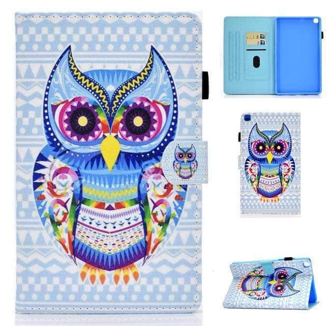 CaseBuddy Australia Casebuddy M041 / Tab A7 10.4 T500 Tab A7 10.4 2020 T500 T505 Cartoon Silicon PU Leather Shell