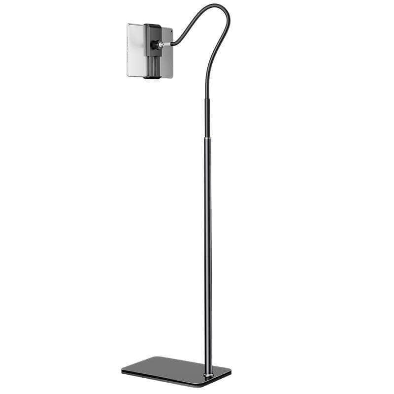 Tablet Floor Stand iPad 4.6-10.5 inch Retractable 360° Rotating Metal - CaseBuddy