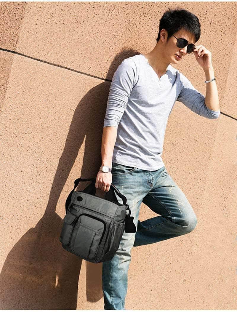 Tablet Shoulder Bag 13" Leisure Travel Messenger - CaseBuddy