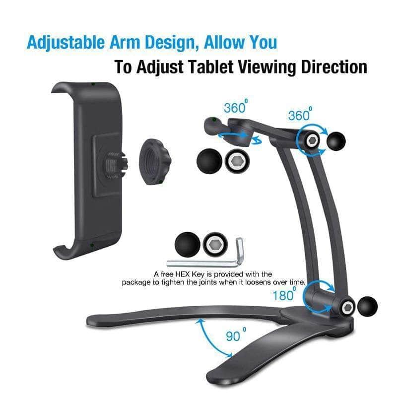 CaseBuddy Australia Casebuddy Tablet Stand Wall Desk Tablet Mount 5-10.5 inch Tablets