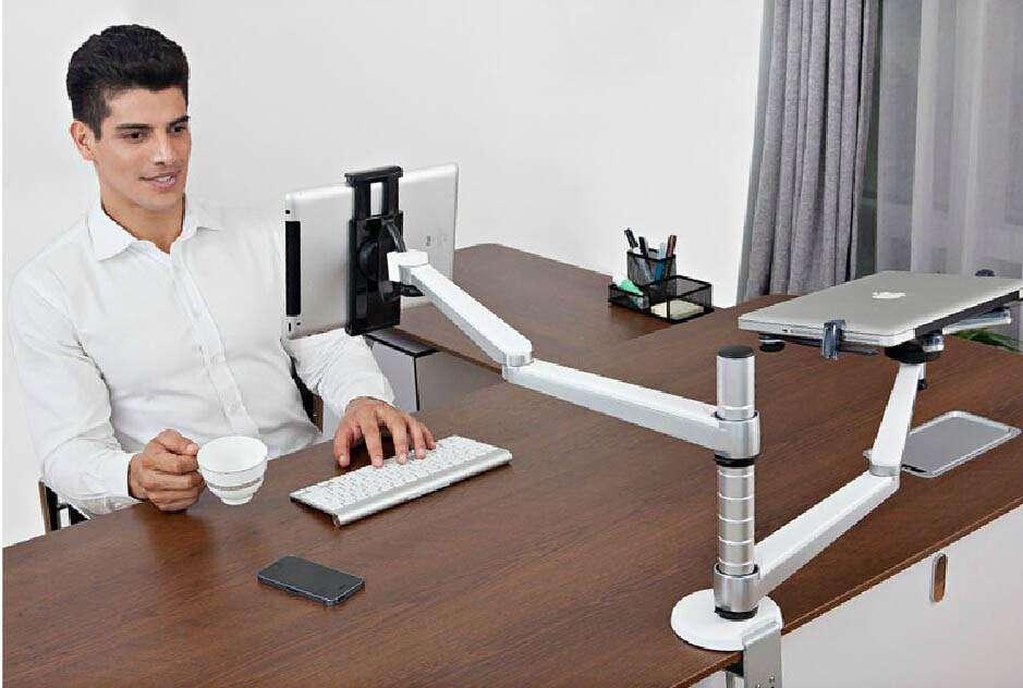 Tarzan Dual Tablet Laptop Desk Mount - CaseBuddy Australia