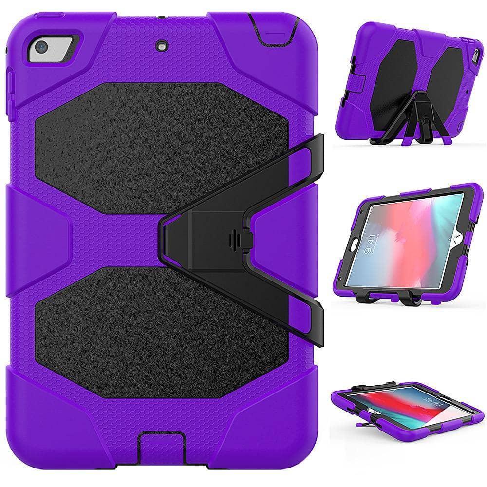 Three Layers Protection Shockproof Silicone Hybrid Case for Apple iPad Mini 5 7.9 inch (2019) - CaseBuddy