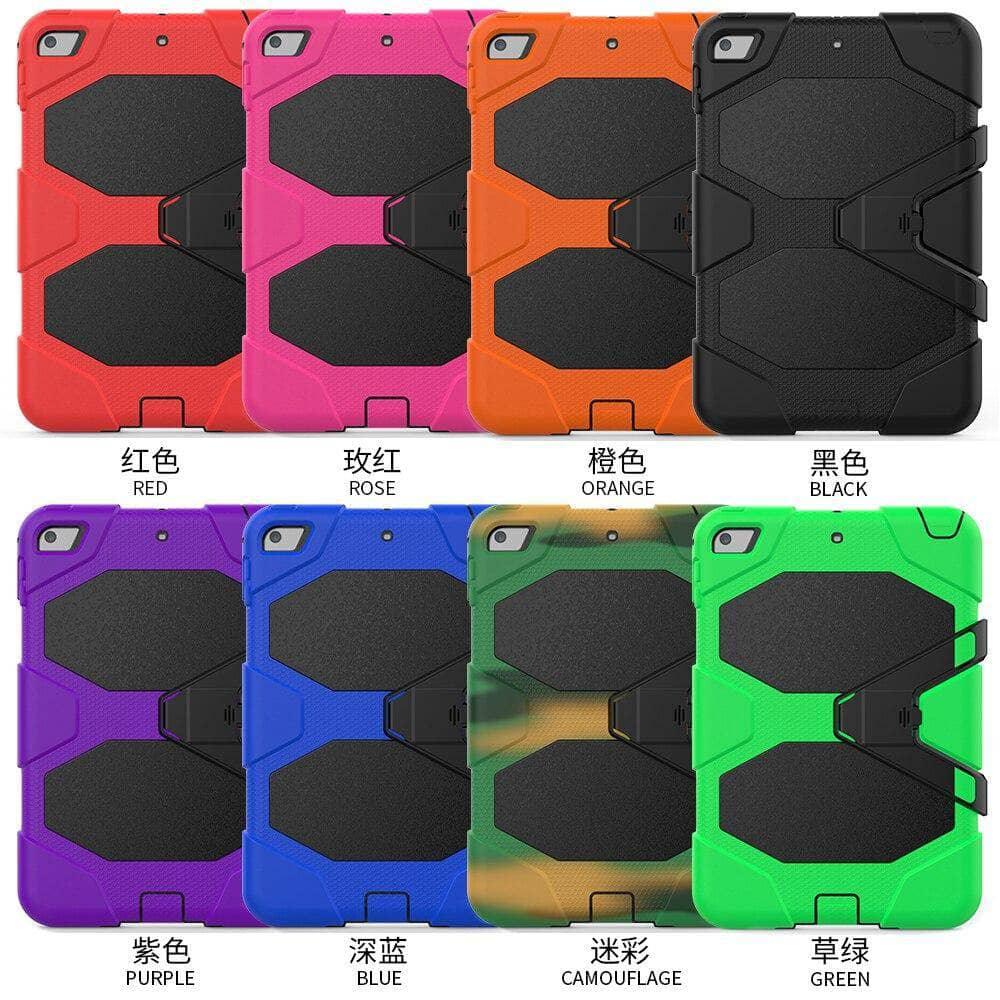 Three Layers Protection Shockproof Silicone Hybrid Case for Apple iPad Mini 5 7.9 inch (2019) - CaseBuddy