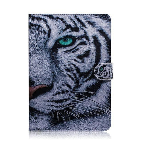 Tiger Pattern Case Galaxy Tab A 10.1 2019 T510 T515 Tablet Stand Shell - CaseBuddy