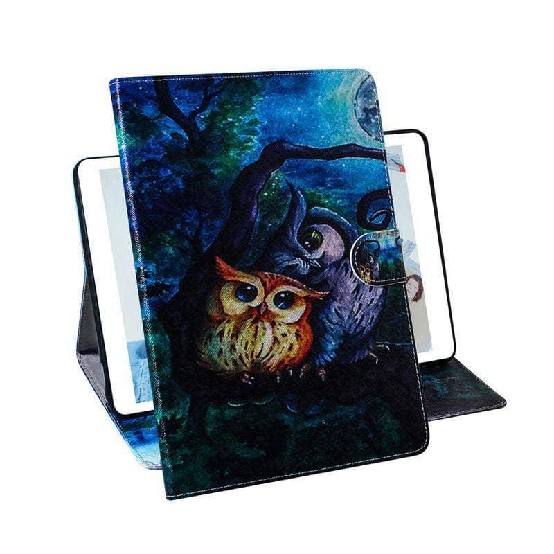 Tiger Pattern Case Galaxy Tab A 10.1 2019 T510 T515 Tablet Stand Shell - CaseBuddy