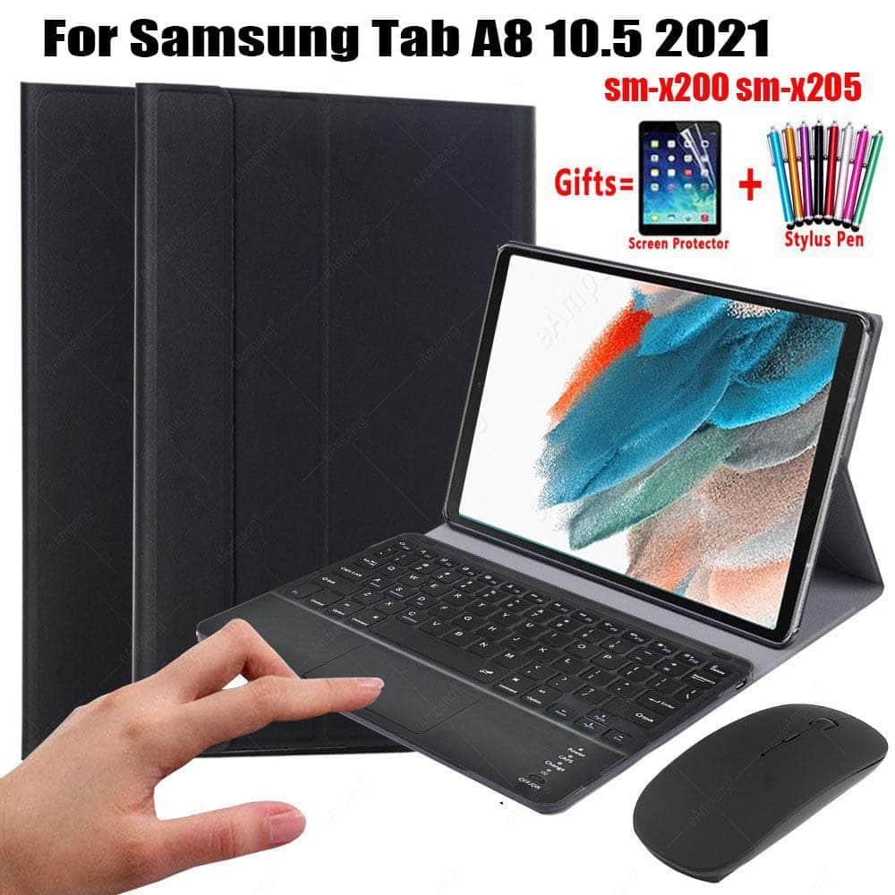 CaseBuddy Australia Casebuddy Touchpad Keyboard Galaxy Tab A8 10.5 (2022) Case