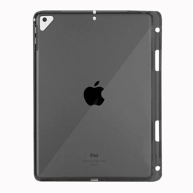 TPU Soft Case For iPad Air 3 10.5 2019 Slim Silicone Transparent Back Cover Pencil Holder - CaseBuddy