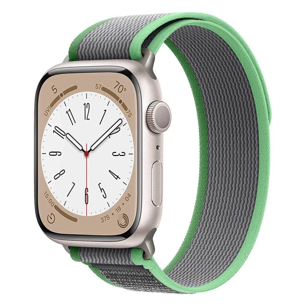 Casebuddy green / 38mm 40mm 41mm Trail Loop Apple Watch Band