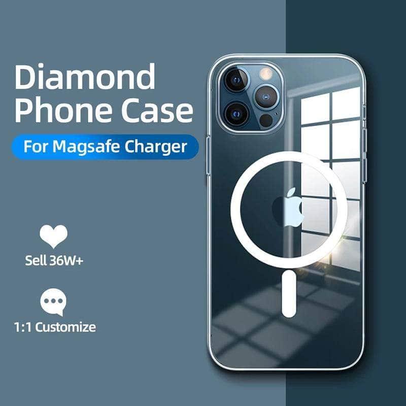 CaseBuddy Australia Casebuddy Transparent Magnetic iPhone 13 & 13 pro Max Magsafe Cover