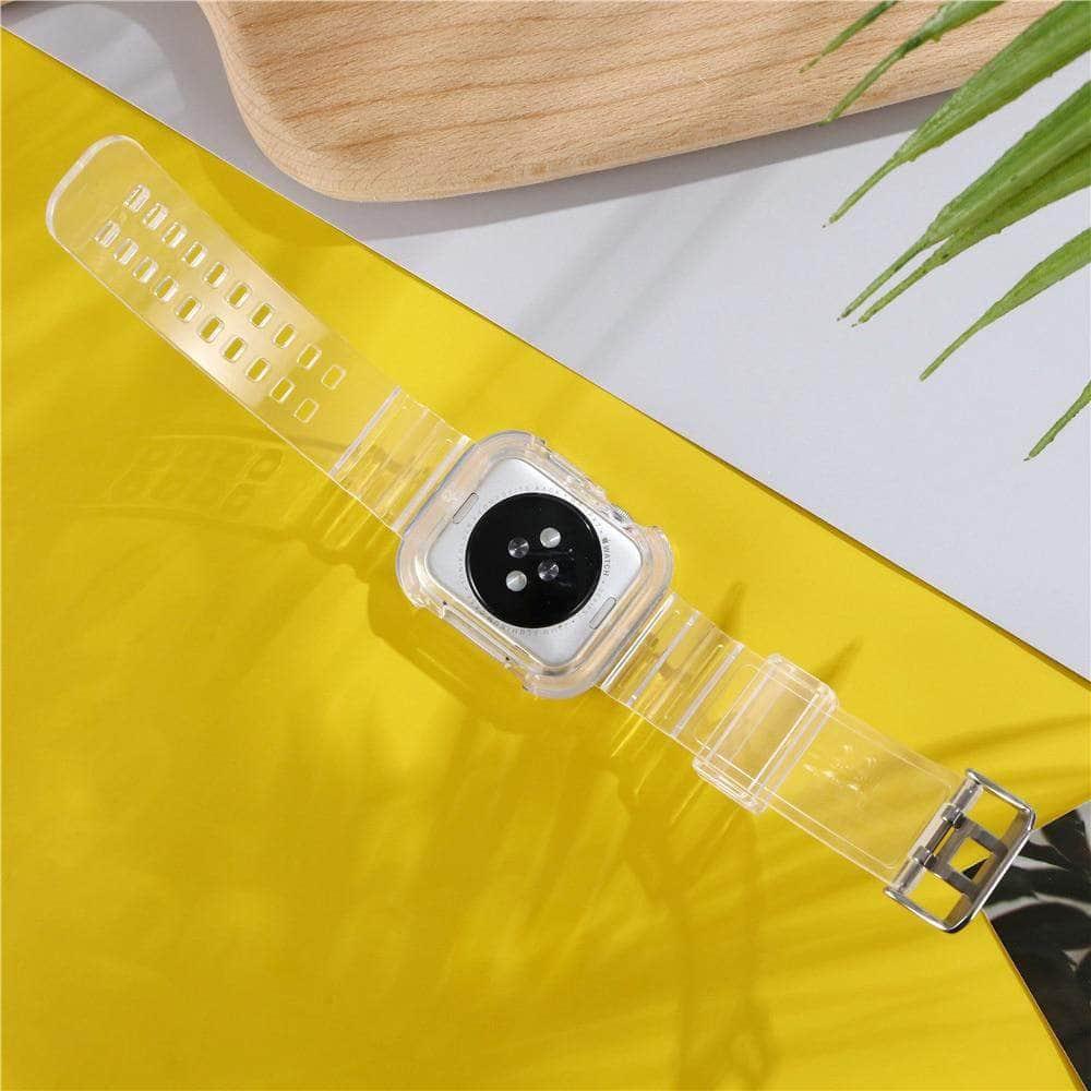 Transparent Sport Belt Apple Watch 6 5 4 3 SE 44/42/40/38 - CaseBuddy