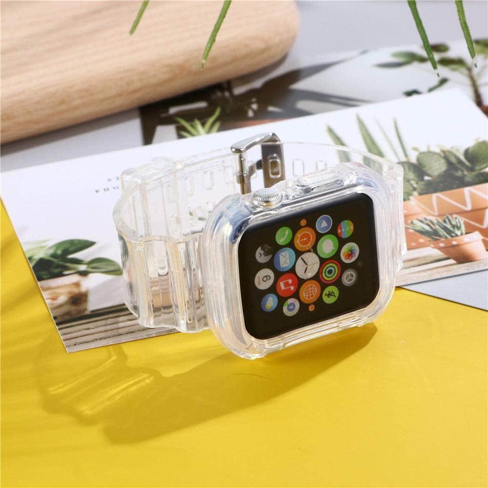 Transparent Sport Belt Apple Watch 6 5 4 3 SE 44/42/40/38 - CaseBuddy