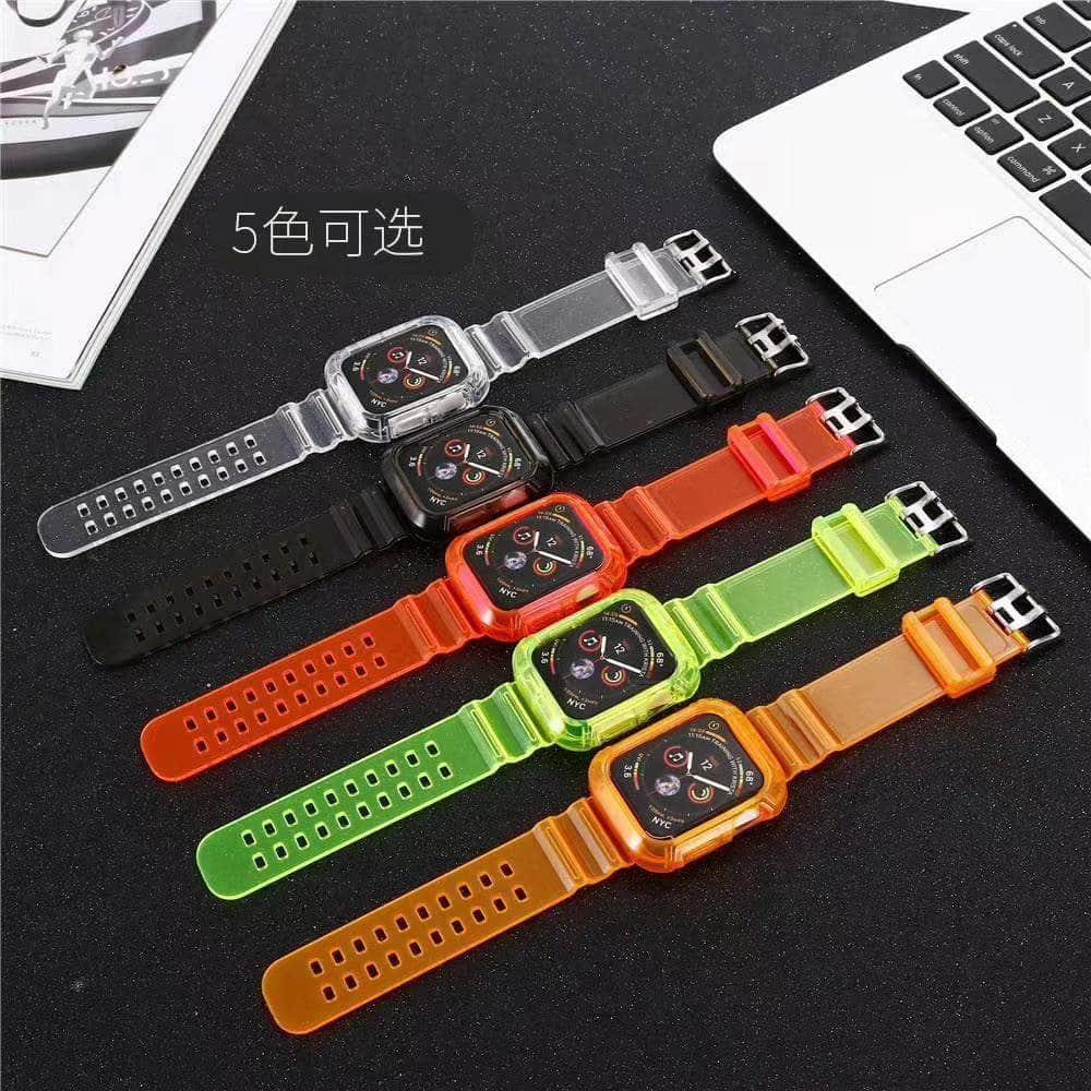 Transparent Sport Belt Apple Watch 6 5 4 3 SE 44/42/40/38 - CaseBuddy