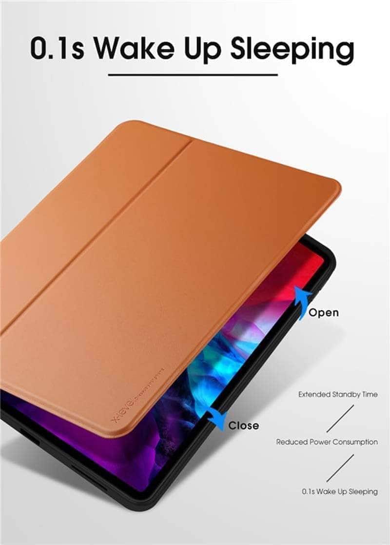 CaseBuddy Australia Casebuddy Ultra-thin Leather TPU Case iPad Pro 2020 12.9 Stand Cover