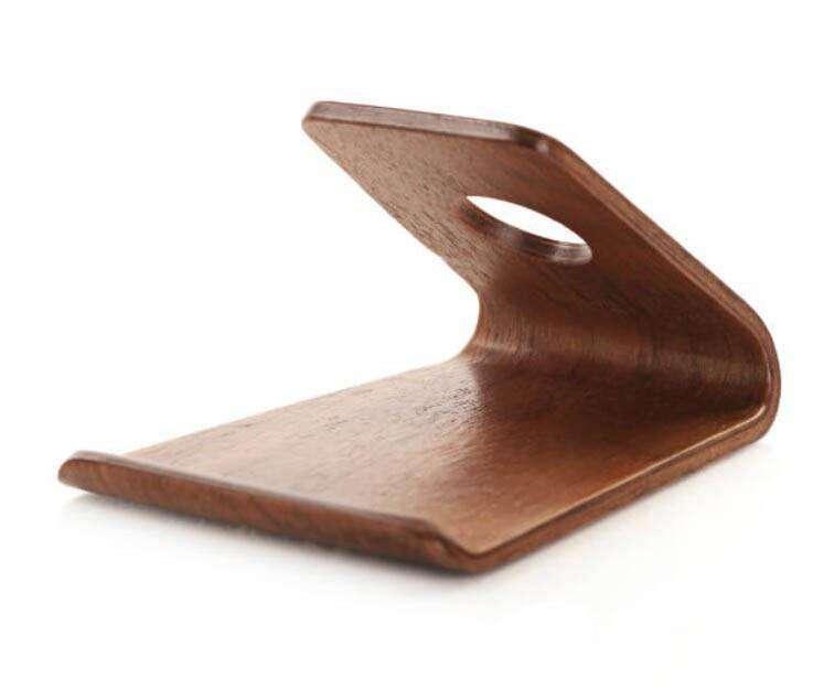 Universal Birch Wood Mobile Phone Stand - CaseBuddy Australia