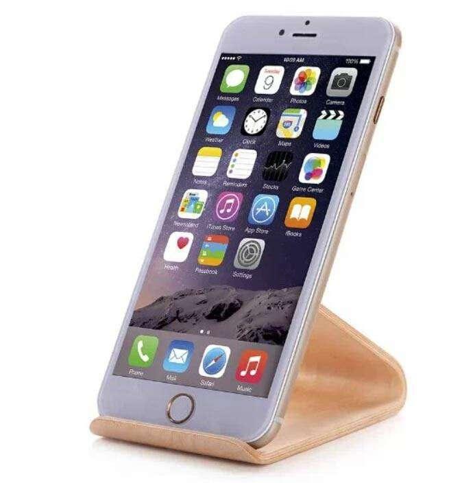 Universal Birch Wood Mobile Phone Stand - CaseBuddy Australia