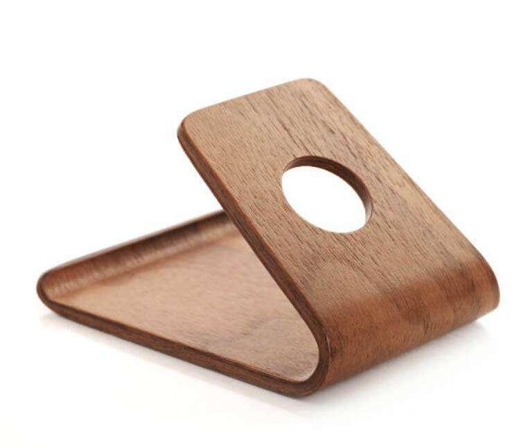 Universal Birch Wood Mobile Phone Stand - CaseBuddy Australia