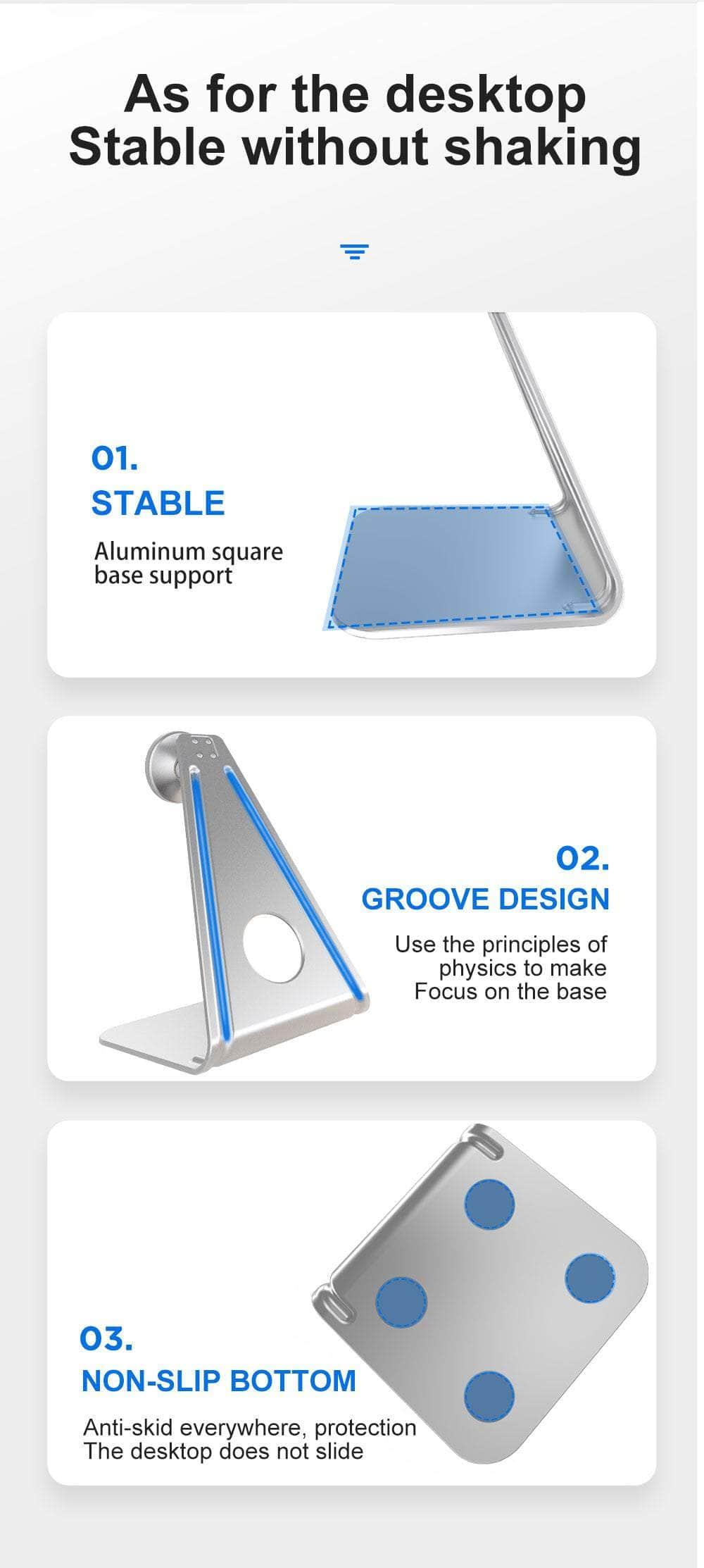 CaseBuddy Australia Casebuddy Universal Magnetic Tablet Desk Stand