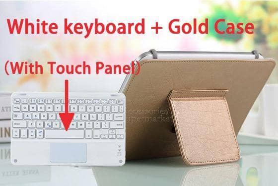 Universal Wireless Bluetooth Keyboard Cover Case Galaxy Tab S5e 10.5 SM-T720 SM-T725 - CaseBuddy