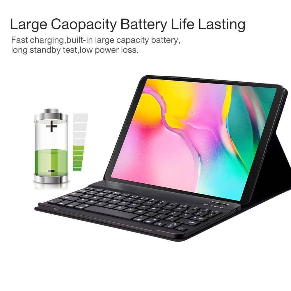 Walkers Bluetooth Keyboard Case Samsung Galaxy Tab A 10.1 T510 T515 (2019) Wireless Removable