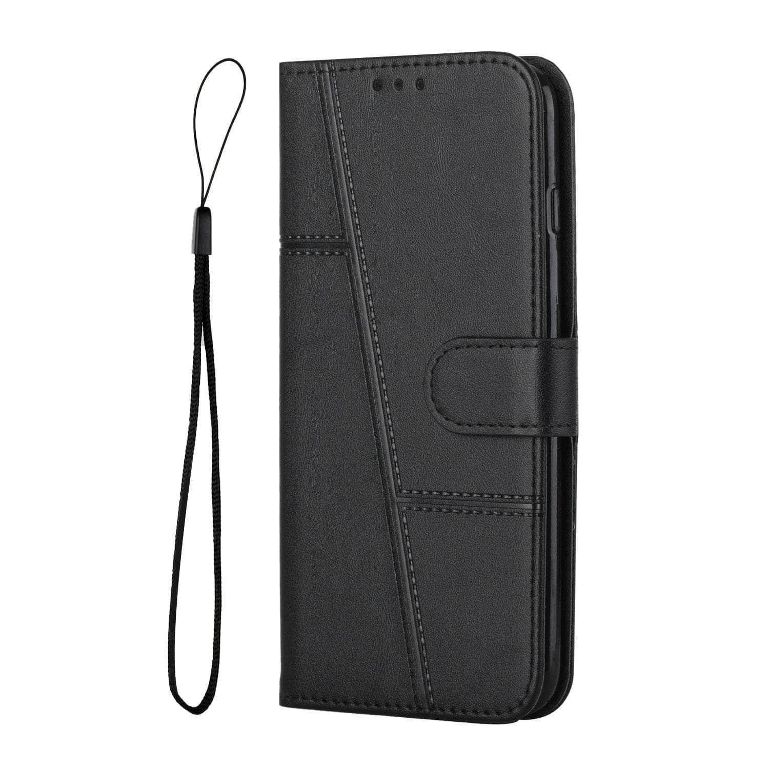 CaseBuddy Australia Wallet Leather S22 Ultra Lanyard Case