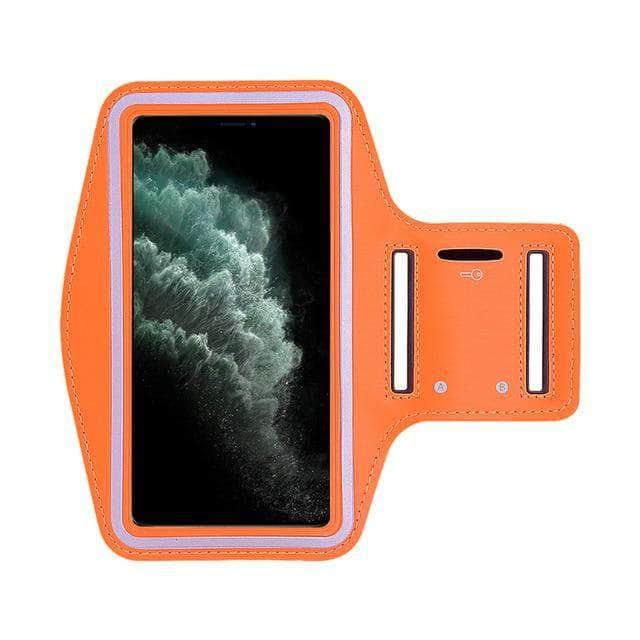 CaseBuddy Australia Casebuddy For iPhone 13 / Orange Waterproof Sport Running Workout iPhone 13 & 13 Pro Band