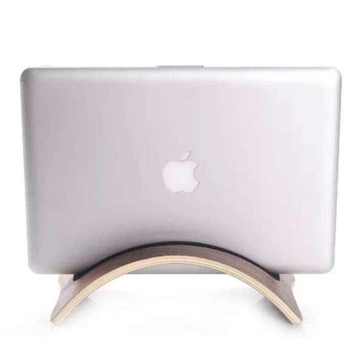 Wooden Arced Macbook Desk Stand - CaseBuddy Australia