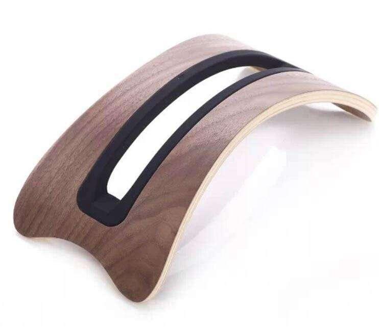 Wooden Arced Macbook Desk Stand - CaseBuddy Australia